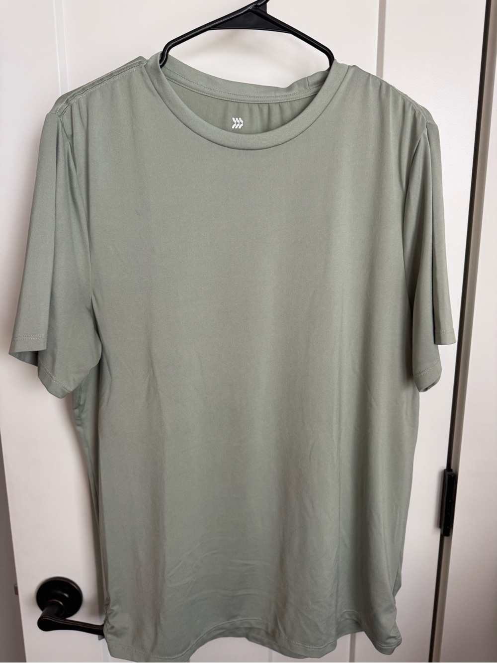 all in motion Men's Lightweight Crew Tee in Sage